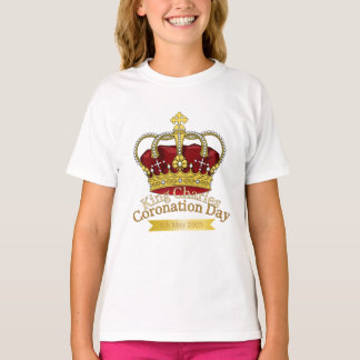 Camiseta de la Corona en el Día de la Coronación