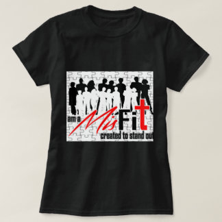 Camiseta de la cosa mal encajada