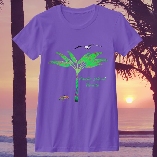 Camiseta de la costa del paraíso de Florida en Ame (Subido por el creador)