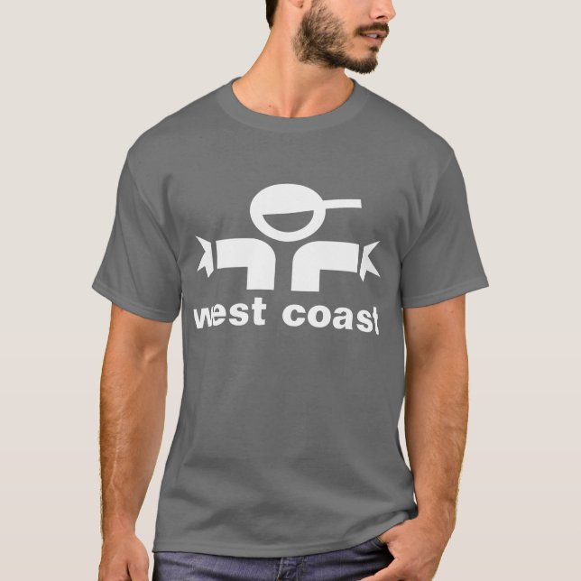 Camiseta de la Costa Oeste (Anverso)