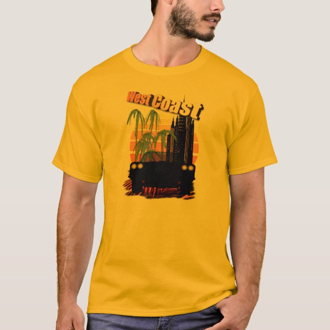 Camiseta de la Costa Oeste (Anverso)