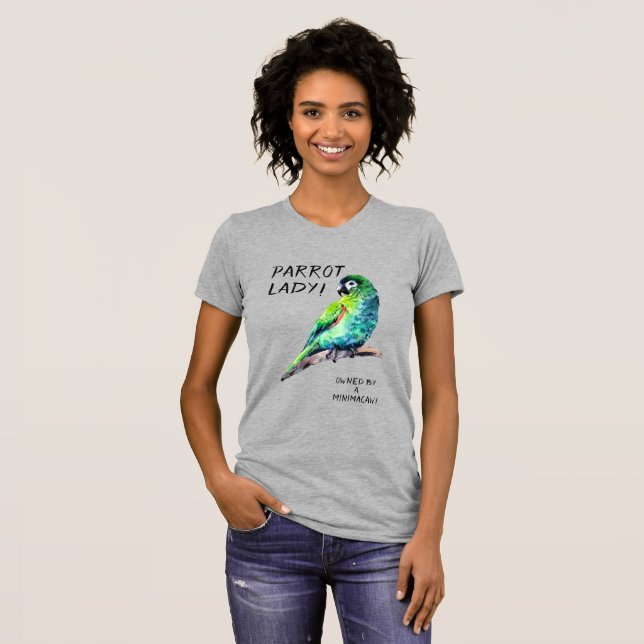 Camiseta de la cotorra de Hahn (Anverso completo)