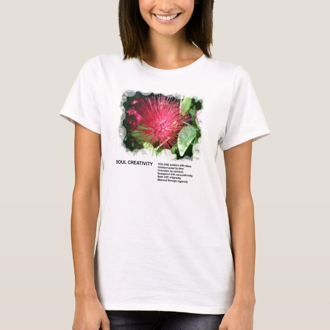 Camiseta de la creatividad del alma (Anverso)