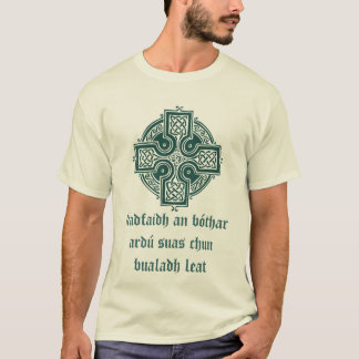 Camiseta de la cruz céltica