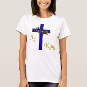 Camiseta de la Cruz Cristiana de mi Rey