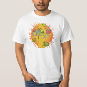 Camiseta de la Cruz Cristiana FROG