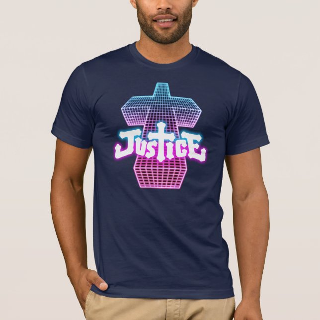 Camiseta de la cruz de la justicia (Anverso)