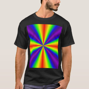 Camiseta de la Cruz del Arcoiris