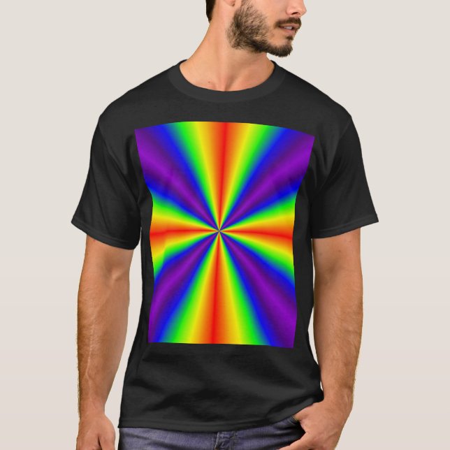 Camiseta de la Cruz del Arcoiris (Anverso)