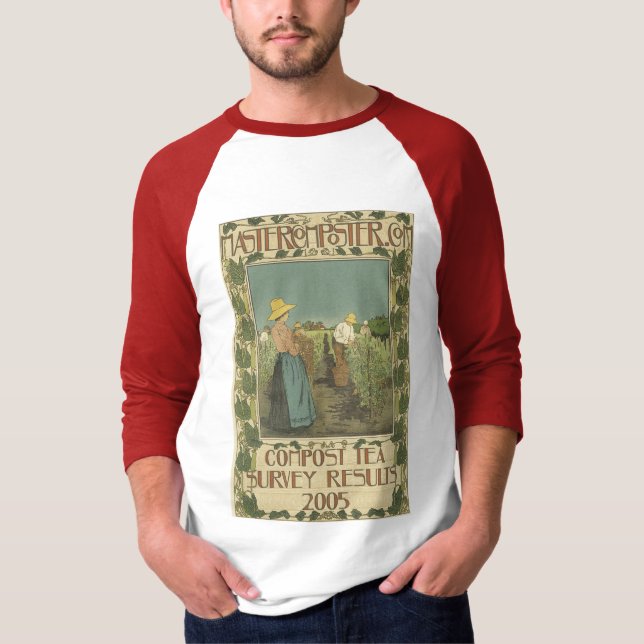 Camiseta de la cubierta del té del estiércol (Anverso)