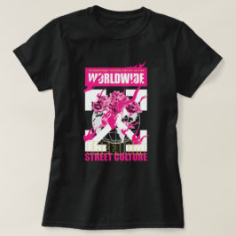Camiseta de la cultura callejera de la libertad en