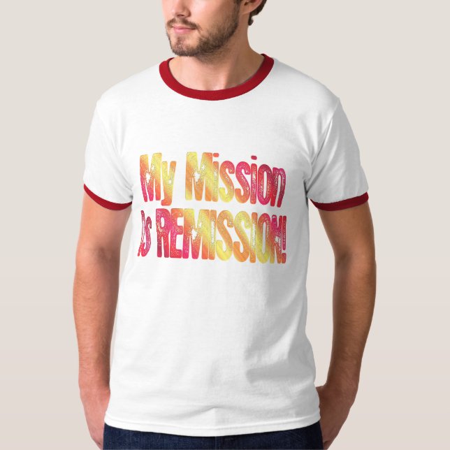 Camiseta de la curación de la remisión de la (Anverso)