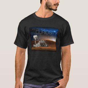 Camiseta de la curiosidad de Marte