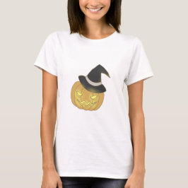 Camiseta de la dama de calabaza de Halloween