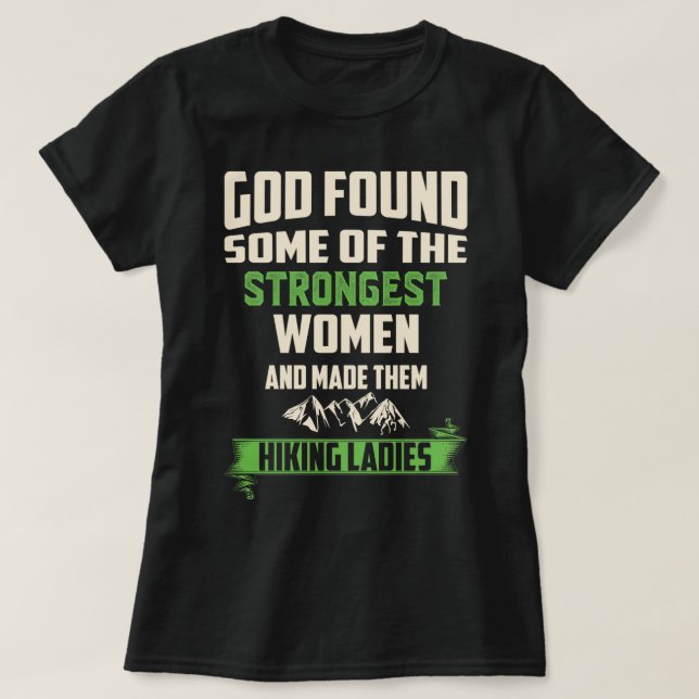 Camiseta de la dama de excursión (Diseño del anverso)