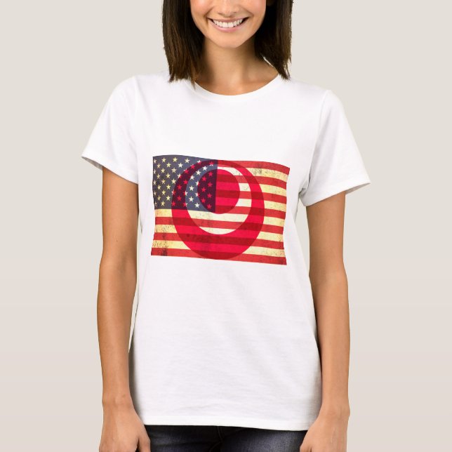 Camiseta de la dama Hafu American/Okinawawan (Anverso)