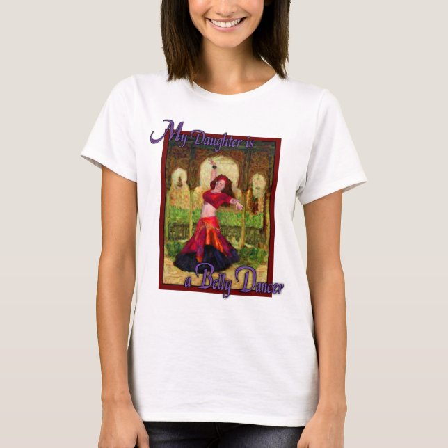 Camiseta de la danza de Belly - hija (Anverso)