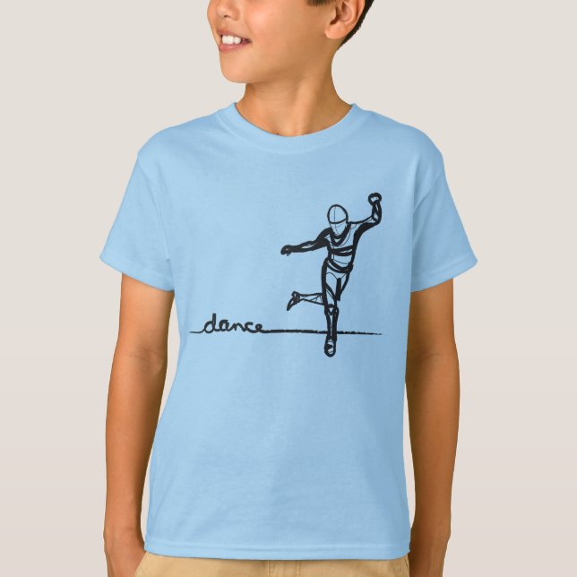 Camiseta de la danza de golpecito (niños) (Anverso)
