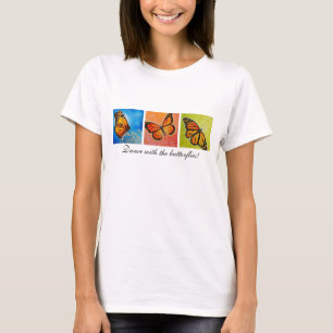 Camiseta de la danza de la mariposa