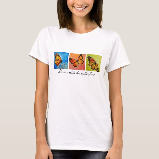 Camiseta de la danza de la mariposa (Anverso)