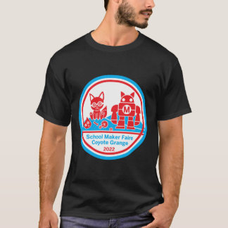 Camiseta de la Dark Coyote Grange School Maker Fai