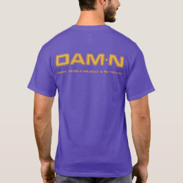 Camiseta de la declaración DAM+N