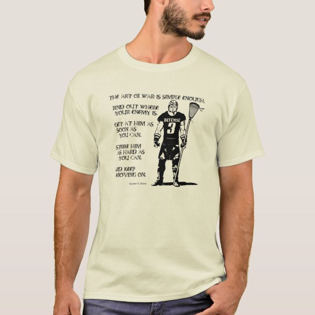 Camiseta de la defensa Quote2 de LaCrosse (Anverso)
