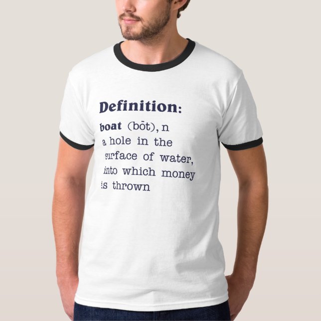 Camiseta de la definición del barco (Anverso)