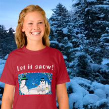 Camiseta de la Delicia del Muñeco de Nieve de Torm