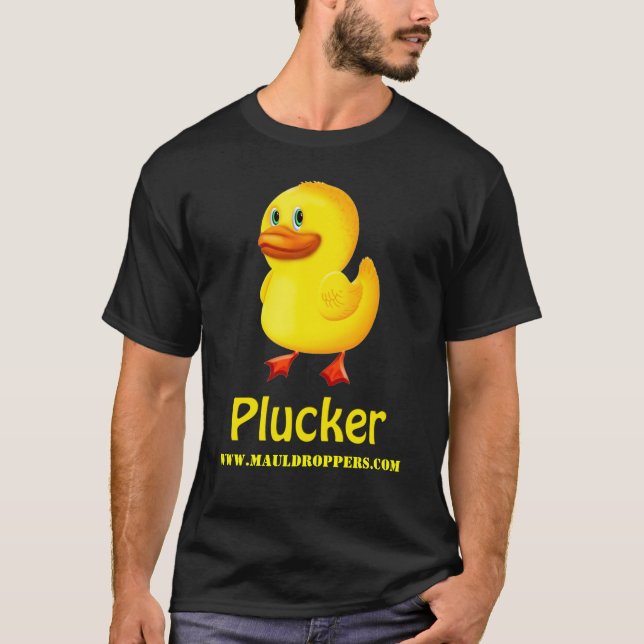 Camiseta de la desplumadora del pato de (Anverso)