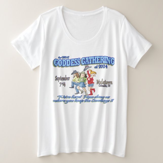 Camiseta de la diosa 2024 (Anverso del diseño)