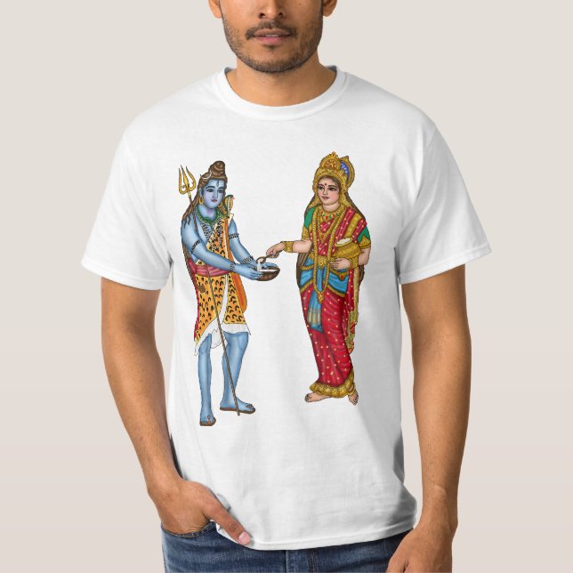Camiseta de la diosa Annapurna (Anverso)