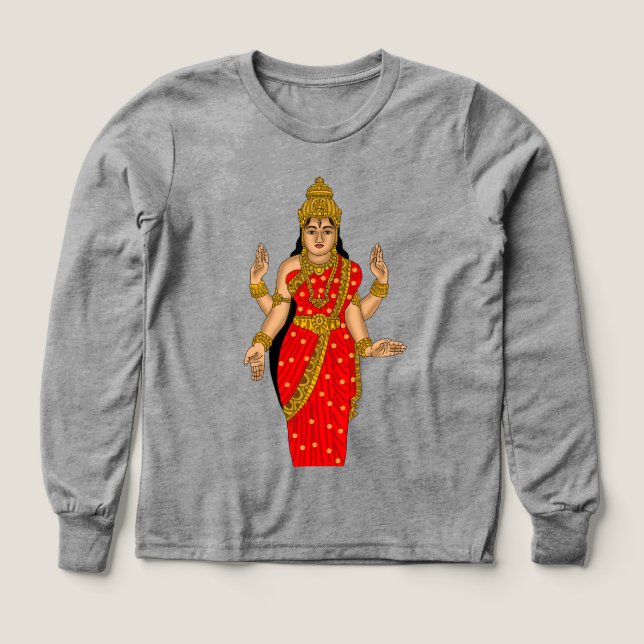 Camiseta de la diosa Bhramari (Diseño frontal)