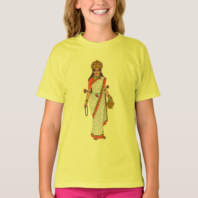 Camiseta de la diosa Brahmacharini (Anverso)