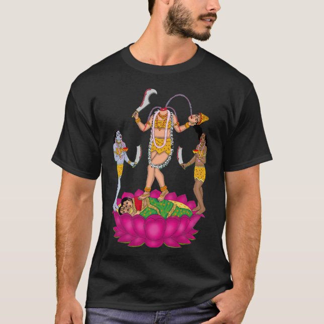 Camiseta de la diosa Chinnamastika (Anverso)