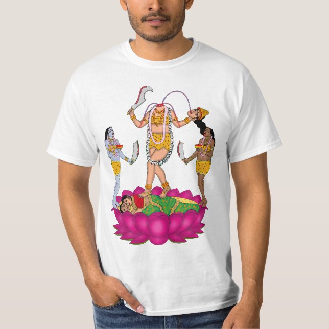 Camiseta de la diosa Chinnamastika (Anverso)