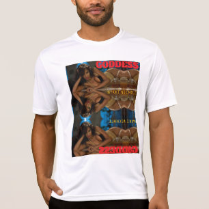 Camiseta de la diosa conducida por la miel masculi