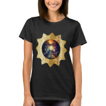 Camiseta De La Diosa Del Sol Y La Luna