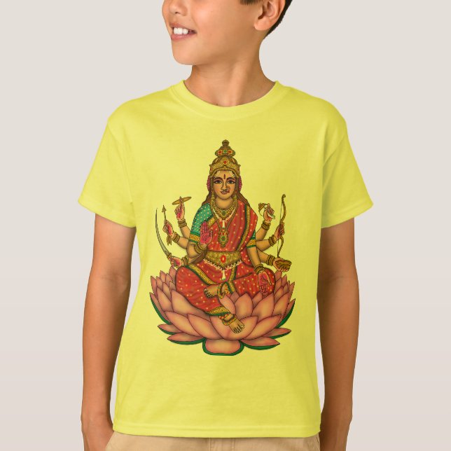 Camiseta de la Diosa Lakshmi (Anverso)