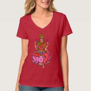 Camiseta de la diosa Lakshmi