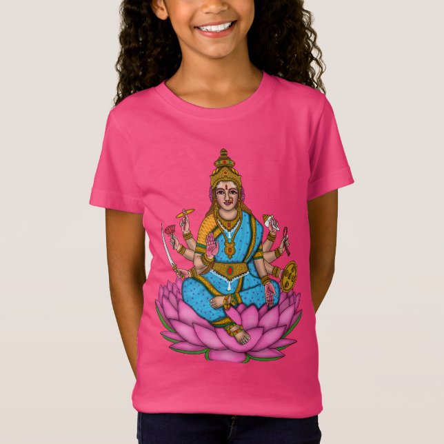 Camiseta de la Diosa Lakshmi (Anverso)