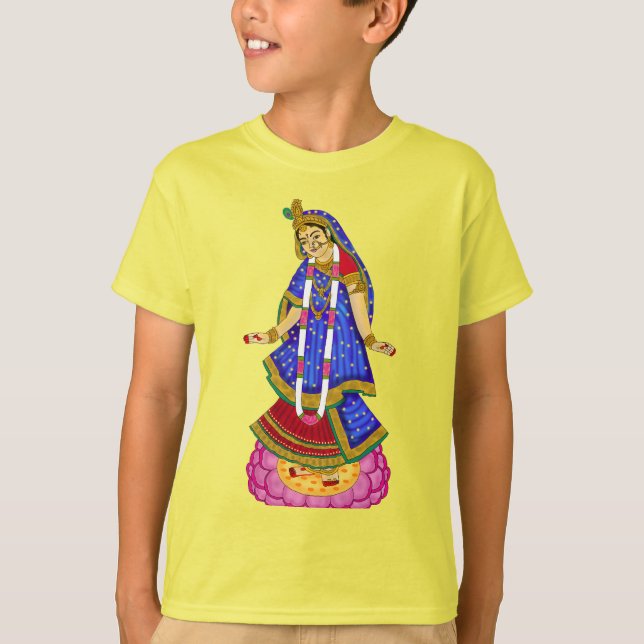 Camiseta de la diosa Radha (Anverso)