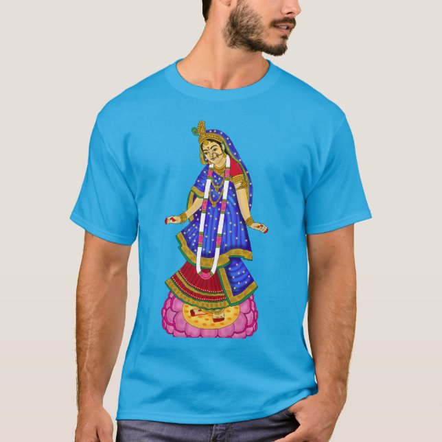 Camiseta de la diosa Radha (Anverso)