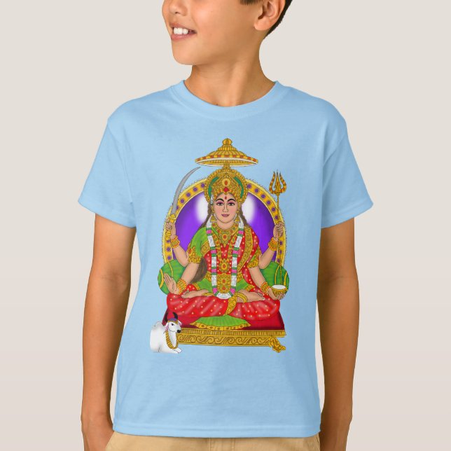 Camiseta de la Diosa Santoshi (Anverso)