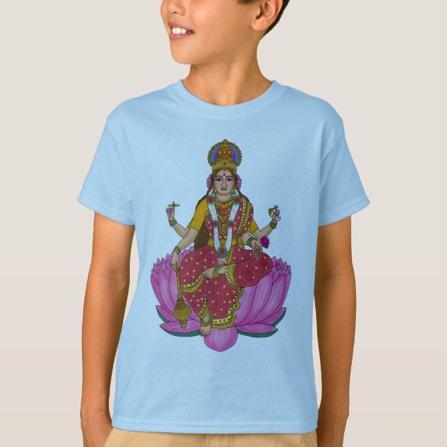 Camiseta de la Diosa Siddhidatri (Anverso)
