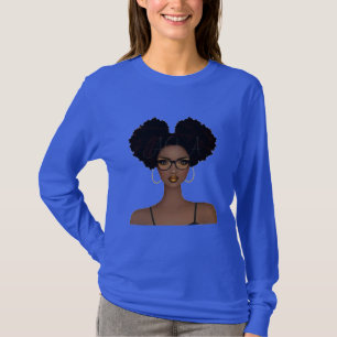 Camiseta de la Diva Long Sleves de Estados Unidos
