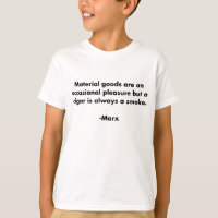 Camiseta de la divertida cita marxista sobre biene