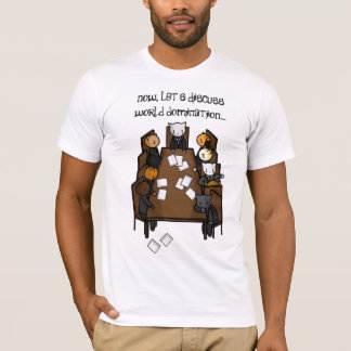 Camiseta de la dominación del gato