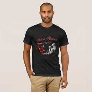 Camiseta de la dualidad del infierno y el cielo pa