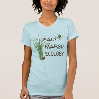 Camiseta de la ecología del saladar - azul
